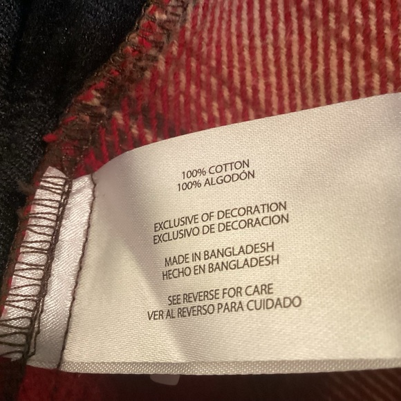 Orvis Flannel Shirt Jacket with side pockets mens size medium - Picture 10 of 10